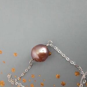 COPY - Edison pearl sterling silver bracelet